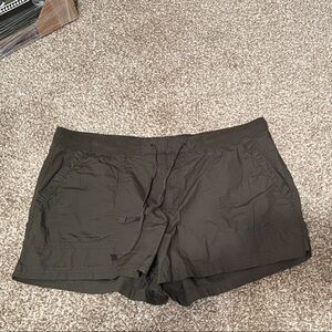 St. John's Bay Dark Olive Women's Shorts